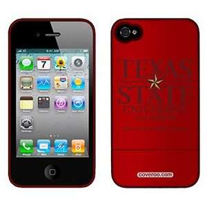  Texas State Rising Star on AT&T iPhone 4 Case by Coveroo 