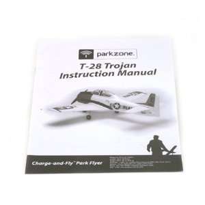  ParkZone Instruction Manual T 28 Trojan Toys & Games