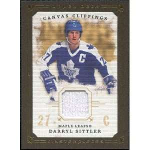   Canvas Clippings Brown #CCDS Darryl Sittler Sports Collectibles