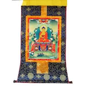   Siddhartha) Tibetan Buddhist Handmade Brocade Thangka