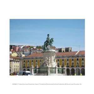  Lisbon King Jose Equestrian Statue 10.00 x 8.00 Poster 