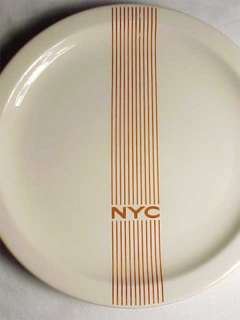 NYC NEW YORK CENTRAL RAILROAD Syracuse China 7 & 1/4 PLATE  