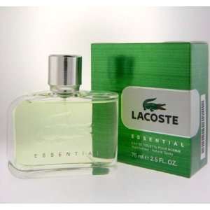  Lacoste Essential Pour Homme by Lacoste 2.5oz 75ml EDT 