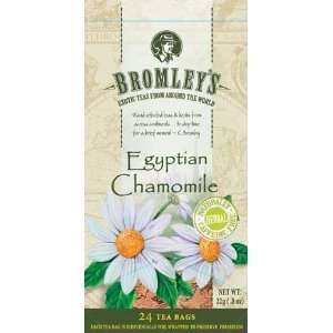 Bromleys Tea ~ Egyptian Chamomile ~ 3 Box Case  Grocery 