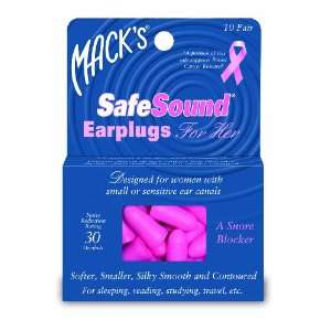  Mack?s SafeSound For Her Soft Foam Earplugs Health 