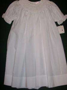 NWT Petit Ami smocked white tea length dress new 4  