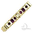 Watches, WOMENs Bracelet Watch with Purple Stones