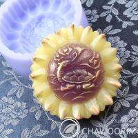 wholesale Silicone Soap Molds mould Sunflower & turtle  