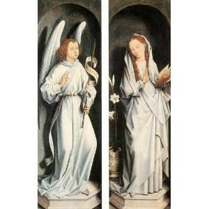  FRAMED oil paintings   Hans Memling   24 x 38 inches 