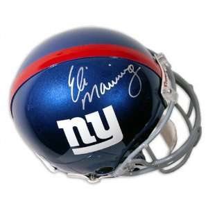   Giants Autographed Full Size Authentic Pro Line Helmet Everything