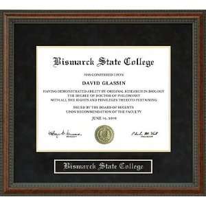  Bismarck State College (BSC) Diploma Frame Sports 