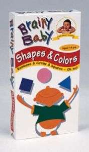 Brainy Baby  SHAPES & COLORS Video  