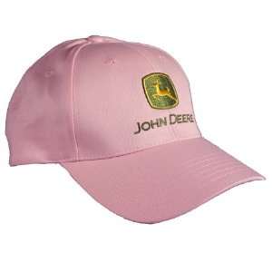  John Deere Pink Cotton Hat w/ Logo