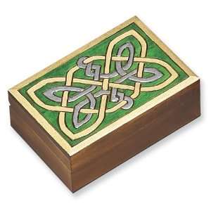  Wooden Celtic Knot Box Jewelry