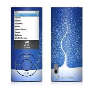 Snowflakes Are Born Design Decal Sticker for Apple iPod Nano 5G (5th 