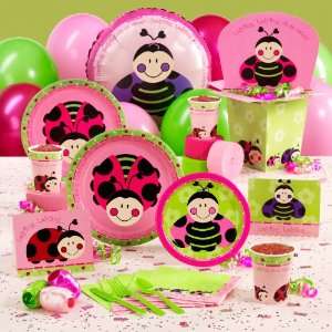 LadyBugs Oh So Sweet Baby Shower Deluxe Party Pack for 8 
