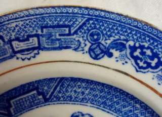 Royal Grafton Blue Willow Smooth Bread and Butter Plate  