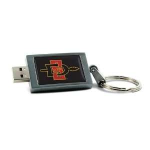  San Diego State Aztecs DataStick Key Chain USB Flash 