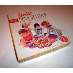   Barbie Keys to Fame Game by Mattel Vintage 1963 MIB 