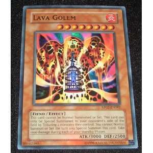  Yugioh RP02 EN082 Lava Golem Super Rare Card Toys & Games