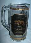 vintage culver usa mount vernon 22k gold beer mug gls