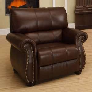    1955 BRG 1 Lorenzo Italian Leather Armchair in Burgu