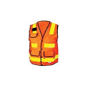   ANSI Class II Lime Solid Technical Surveyor s Vest