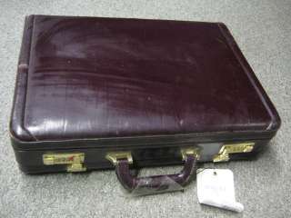 Used Heritage Quality Crafted Leathergoods Brief Case  
