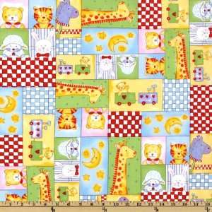  44 Wide Baby Moon Patch Multi Fabric By The Yard Arts 