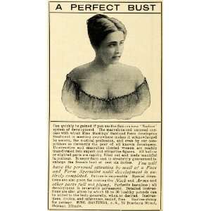  1901 Ad Madame Hastings Nadine Bust Form Development 