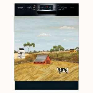   Art 11270 Appliance Art Cow & Barn Dishwasher Cover