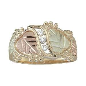  Black Hills Gold Mens Diamond Wedding Ring from Coleman 