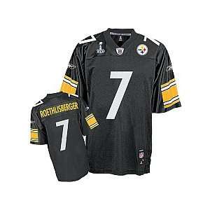   Steelers Ben Roethlisberger Super Bowl XLV Youth Replica Jersey Small