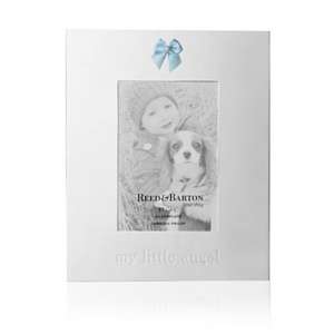  Reed and Barton My Little Angel Blue Baby Frame   3 1/2 x 