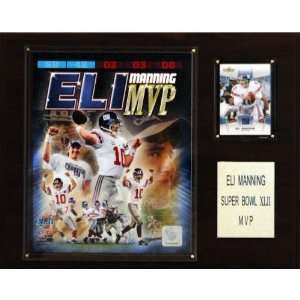 NFL Eli Manning Super Bowl XLII MVP New York Giants Player 