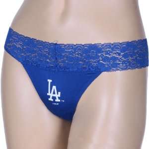  Los Angeles Dodgers Womens Blue Super Soft Thong Sports 