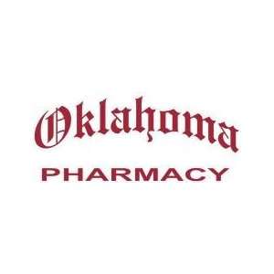  DECAL B OKLAHOMA ARCHED OVER PHARMACY   9 x 3.9 Sports 