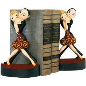   Decorative Iron Flappers Statue Sculptural Bookends