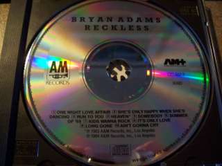 Reckless   Bryan Adams 1985 West German CD NRMT Rare 075021501324 