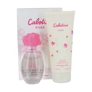 CABOTINE ROSE by Parfums Gres SET EDT SPRAY 3.4 OZ & BODY LOTION 6.7 