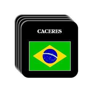 Brazil   CACERES Set of 4 Mini Mousepad Coasters 