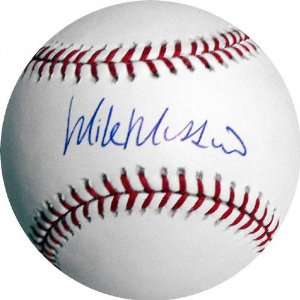  Mike Mussina Autographed MLB Baseball
