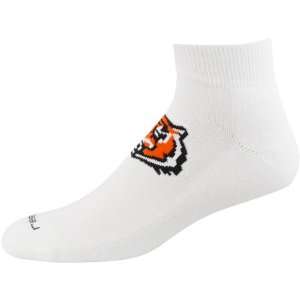   Cincinnati Bengals White Team Sun Ankle Socks