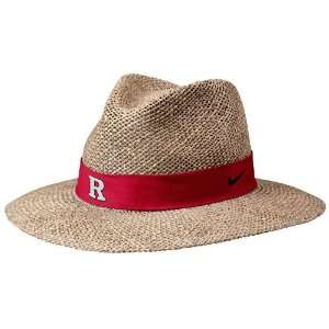 Nike Rutgers Scarlet Knights Summer Straw Hat