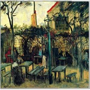  Van Gogh Art   Terrace of a Café   4 Ceramic Tile