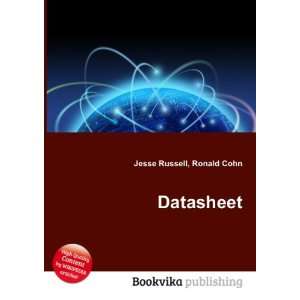  Datasheet Ronald Cohn Jesse Russell Books