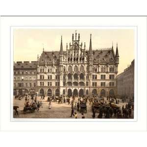  New City Hall Munich Bavaria Germany, c. 1890s, (M 