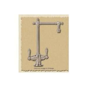 Waterstone Bar Faucet, Traditional Straight Spout with Lever Handles 