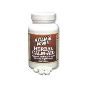  Herbal Calm Aid with Valerian Root, 500 Tablets 