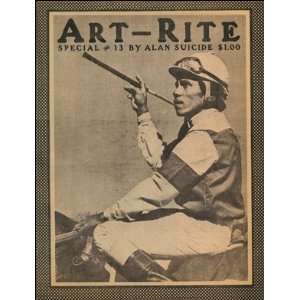    Art Rite, No. 13 (January 1977) Alan Suicide Art Rite Books